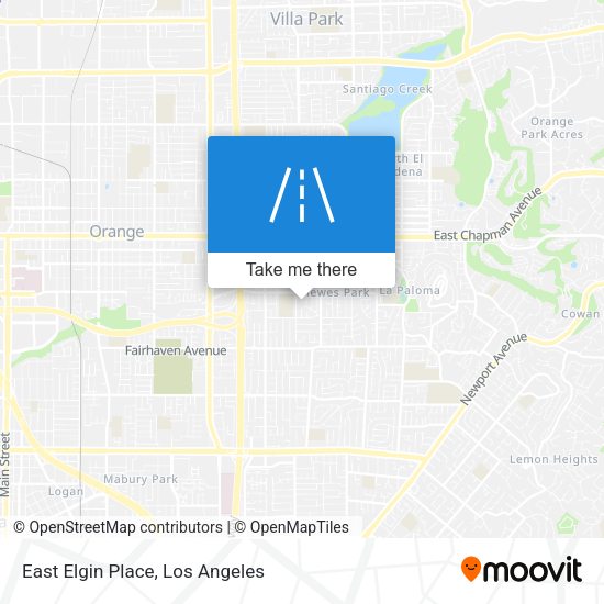 East Elgin Place map