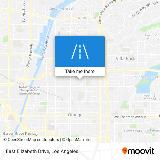 East Elizabeth Drive map