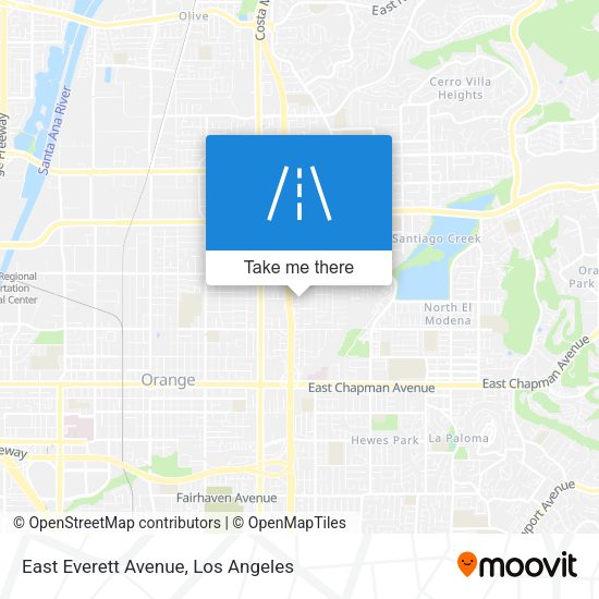 East Everett Avenue map