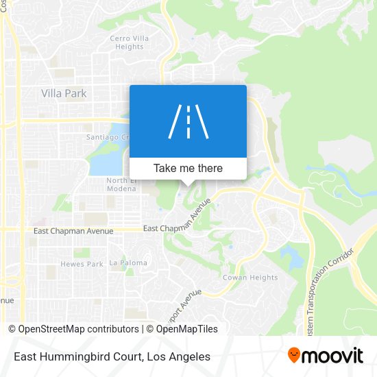 East Hummingbird Court map