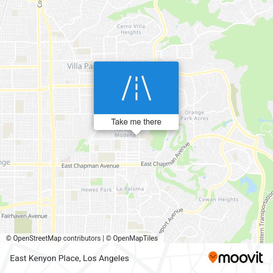 East Kenyon Place map