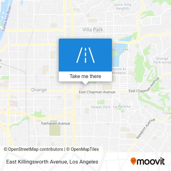 East Killingsworth Avenue map