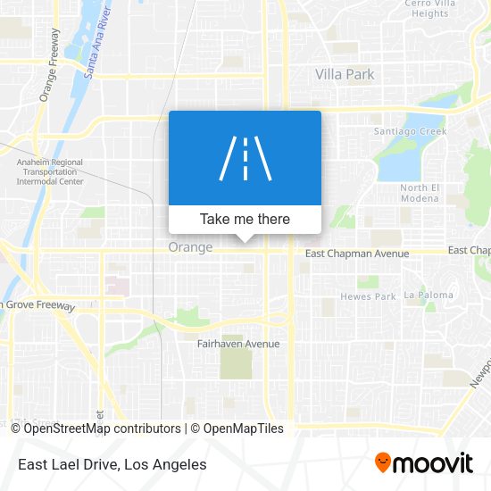 Mapa de East Lael Drive