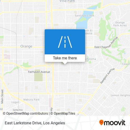 Mapa de East Larkstone Drive