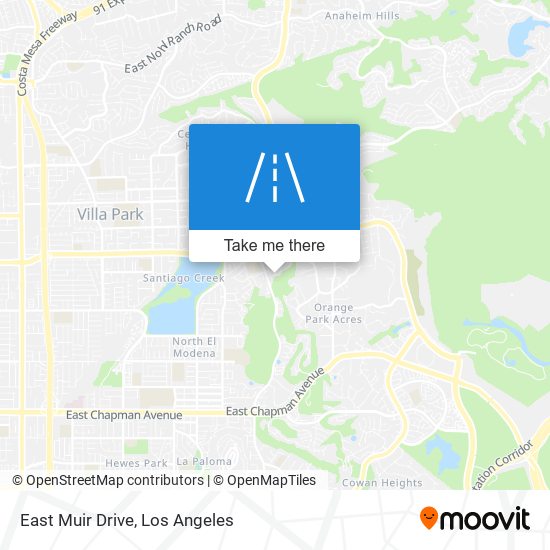 Mapa de East Muir Drive