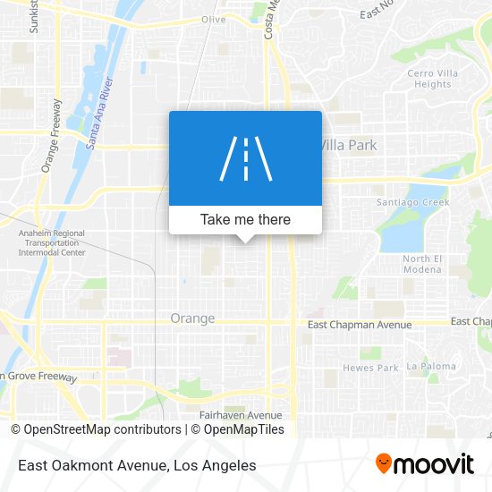 East Oakmont Avenue map