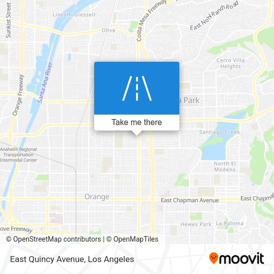 Mapa de East Quincy Avenue