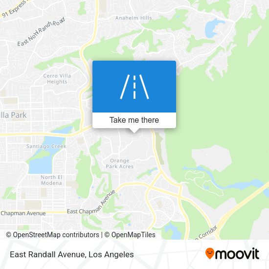 East Randall Avenue map