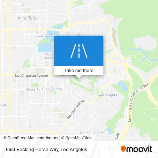 East Rocking Horse Way map
