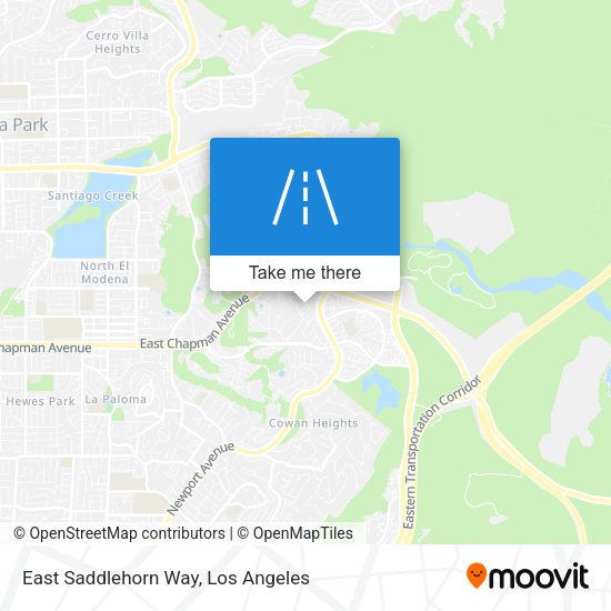 Mapa de East Saddlehorn Way