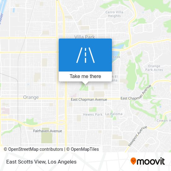 East Scotts View map