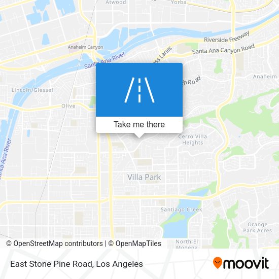 East Stone Pine Road map