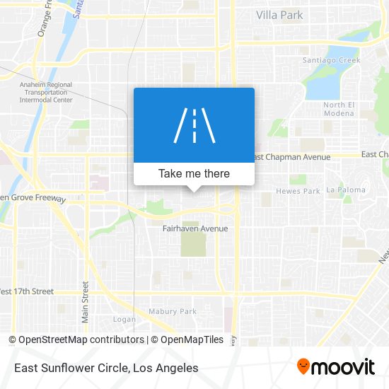 Mapa de East Sunflower Circle