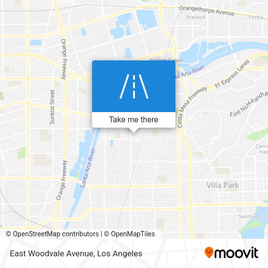 East Woodvale Avenue map