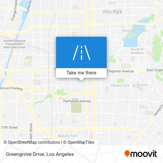 Greengrove Drive map