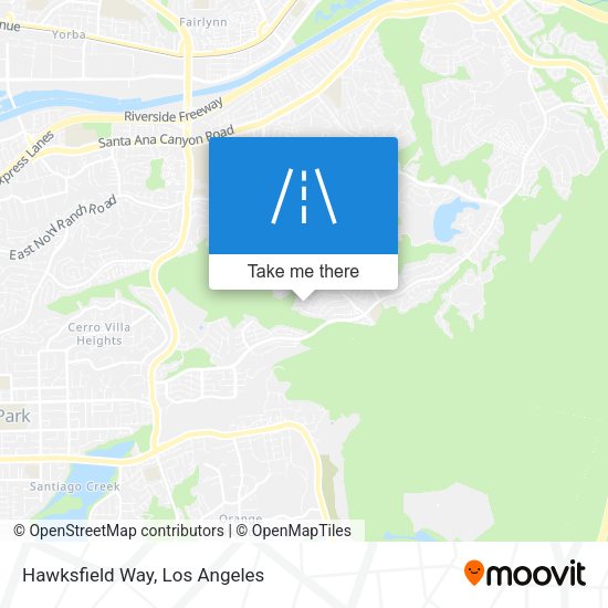 Mapa de Hawksfield Way