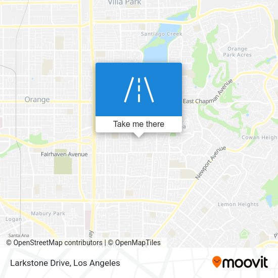 Mapa de Larkstone Drive