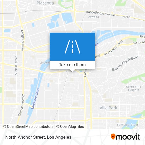 Mapa de North Anchor Street