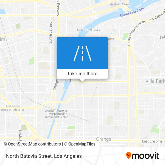 Mapa de North Batavia Street