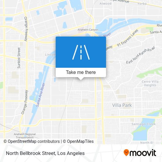 Mapa de North Bellbrook Street