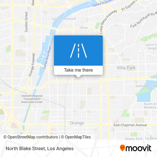 Mapa de North Blake Street