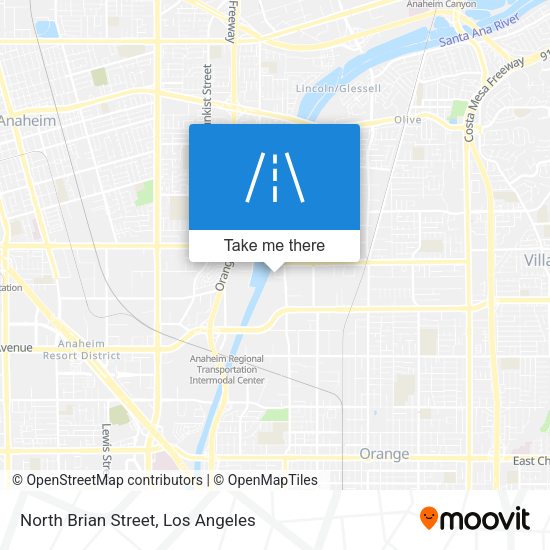 Mapa de North Brian Street