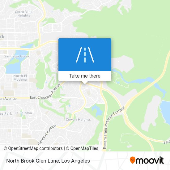 Mapa de North Brook Glen Lane