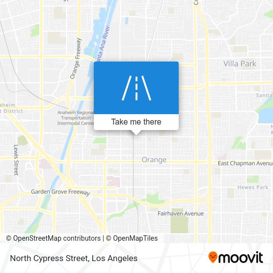 Mapa de North Cypress Street