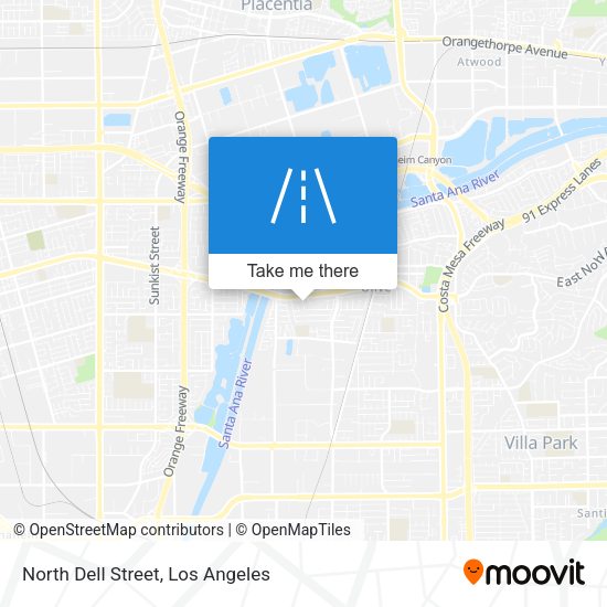 Mapa de North Dell Street