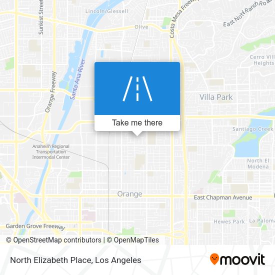 North Elizabeth Place map