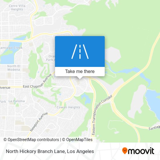 Mapa de North Hickory Branch Lane