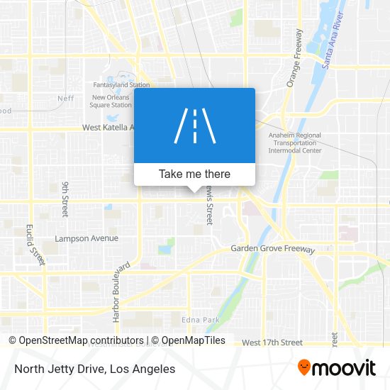 North Jetty Drive map