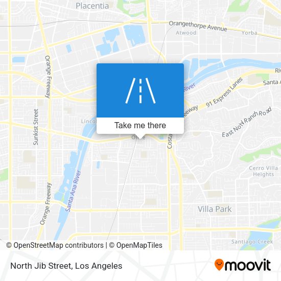 North Jib Street map