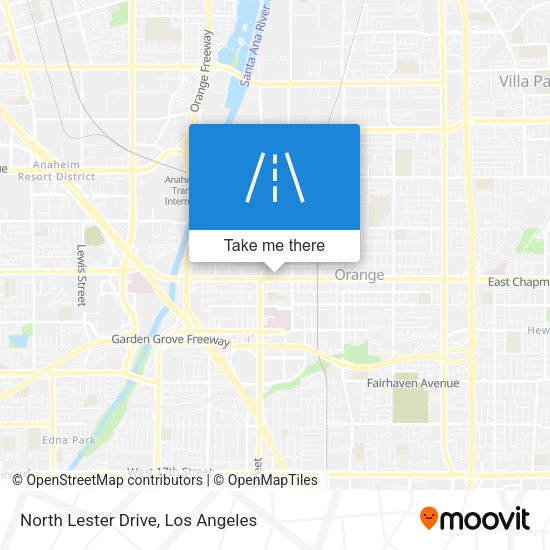Mapa de North Lester Drive