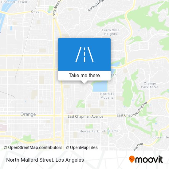 North Mallard Street map