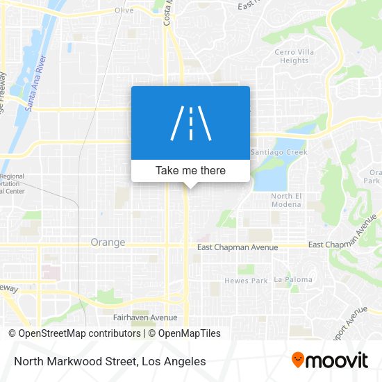 North Markwood Street map