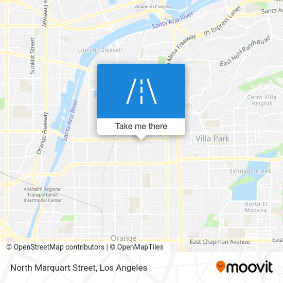 North Marquart Street map