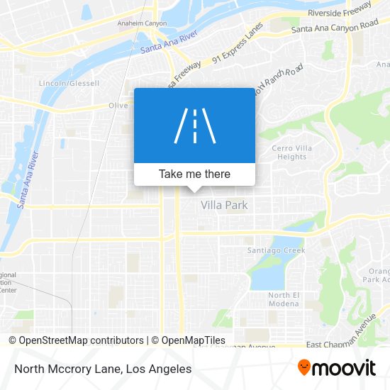 Mapa de North Mccrory Lane