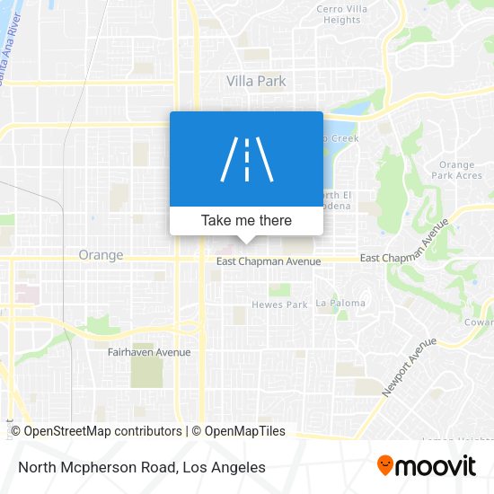 Mapa de North Mcpherson Road