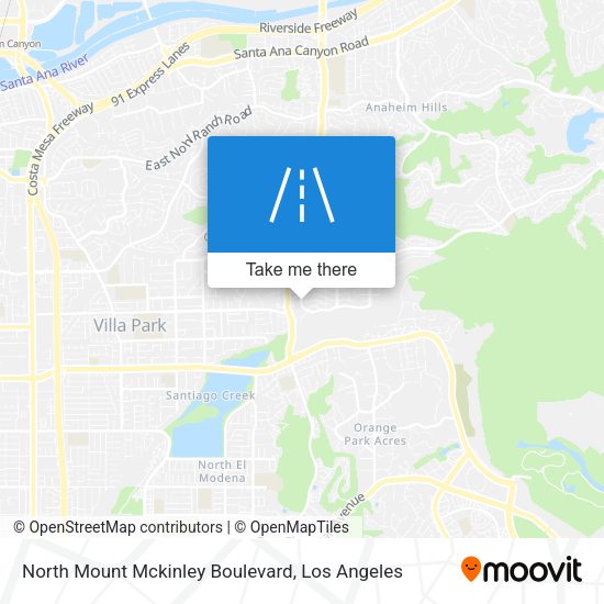 Mapa de North Mount Mckinley Boulevard