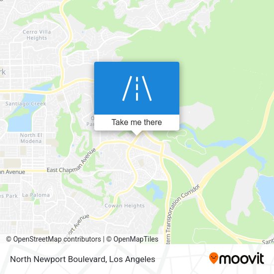 Mapa de North Newport Boulevard