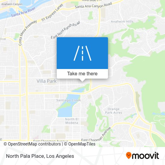 Mapa de North Pala Place