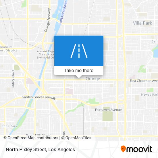 North Pixley Street map