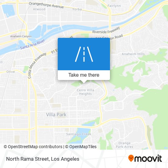 North Rama Street map