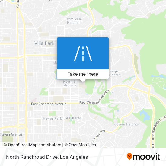 North Ranchroad Drive map