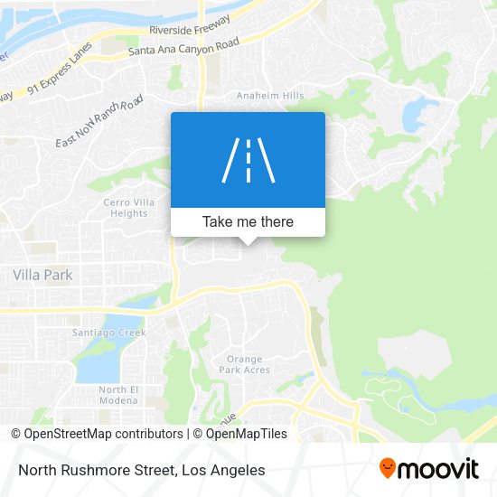 Mapa de North Rushmore Street