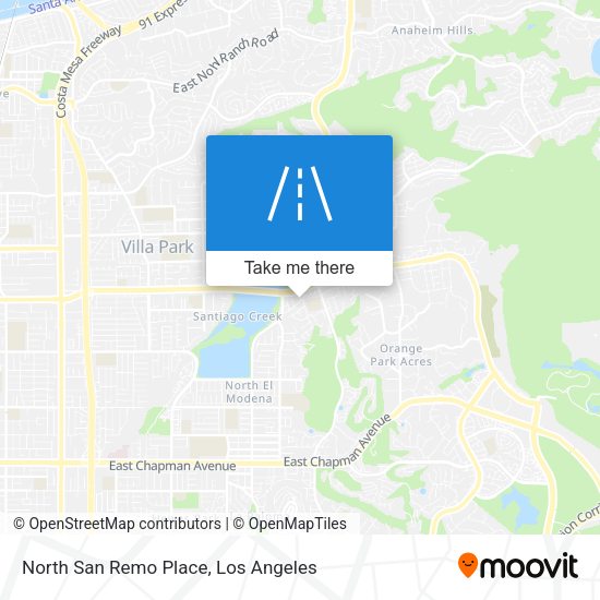 North San Remo Place map