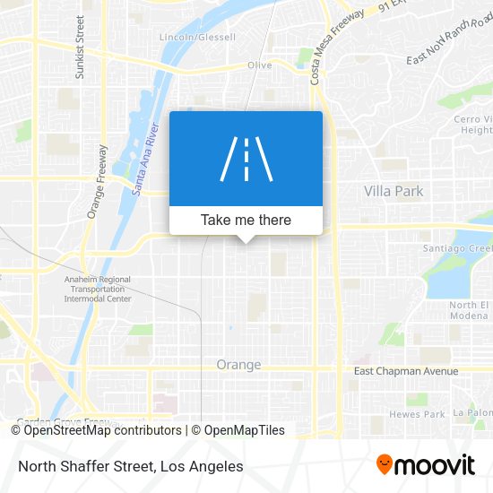 North Shaffer Street map