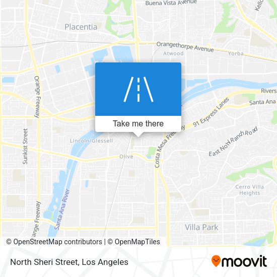 Mapa de North Sheri Street