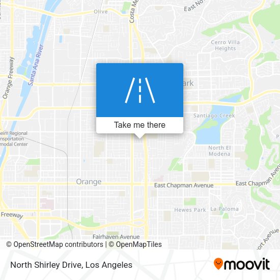 North Shirley Drive map